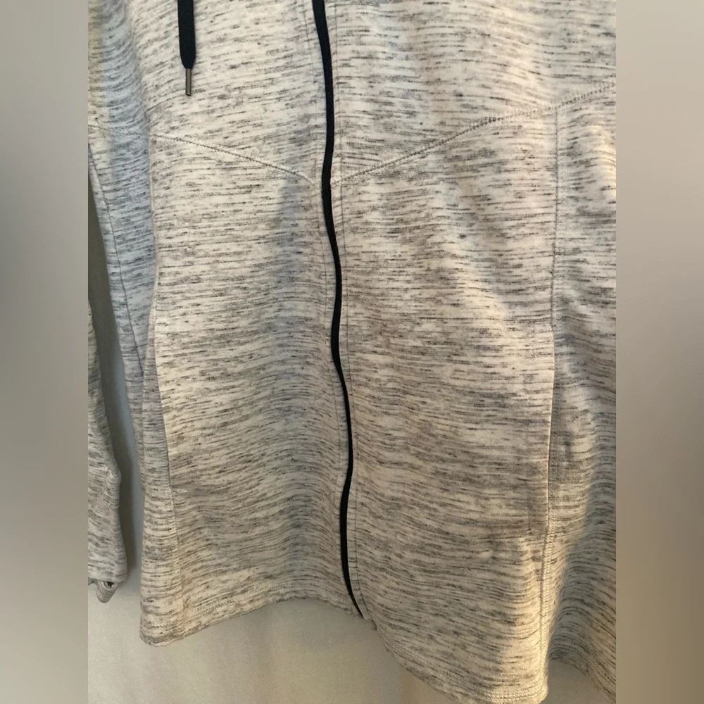 Tek Gear White & Black Front Zip Hoodie Size M - Picture 3 of 8